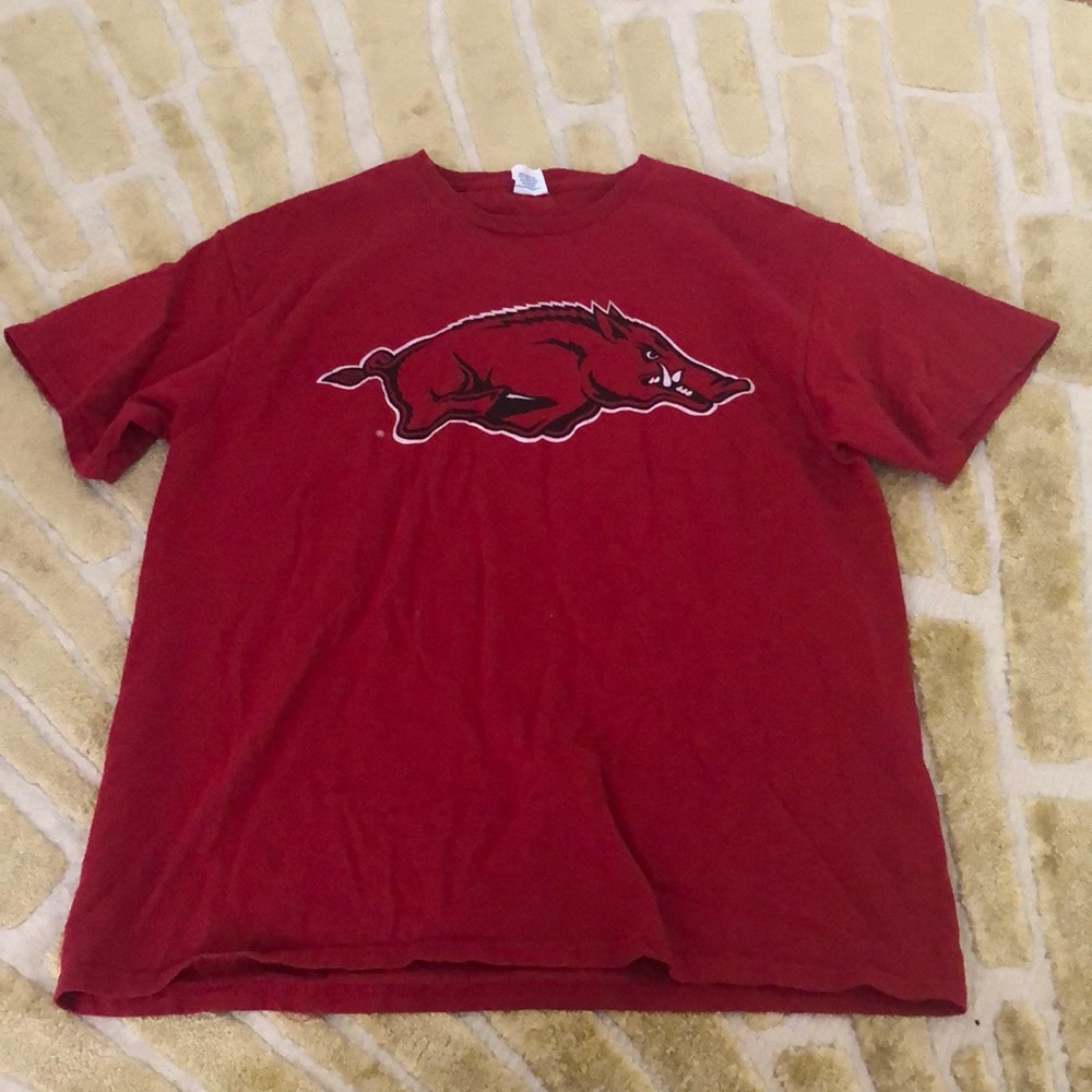 University of Arkansas razorback tshirt